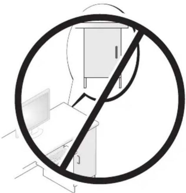 DELL Inspiron 531 - Installation af computeren i et kabinet - 4