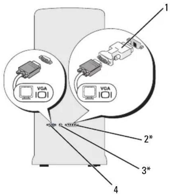 1 VGA VGA 2* 3* 4