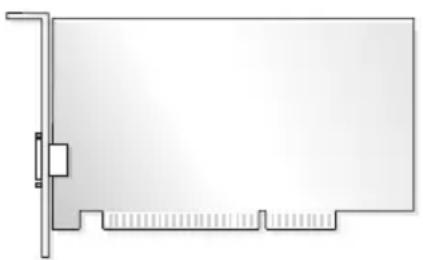 DELL Inspiron 530s - Fjernelse af PCI- og PCI Express-kort - 1