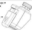Techno Line TM 3050-RF - Step 1: Inserting (replacing) the batteries - 1