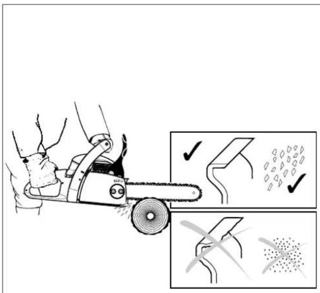 MAKITA DCS4610 - Kettenbremse prüfen - 12