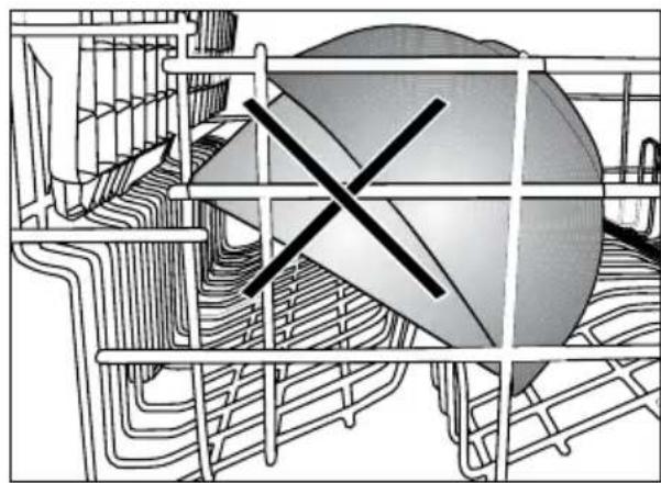 Euromaid DR14S - Placing the dishes into the dishwasher - 4