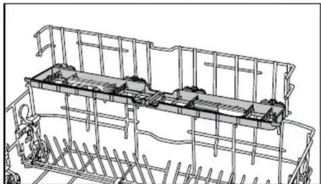 Euromaid DR14S - Lower basket multipurpose / height adjustable service rack (depends on the model) - 3