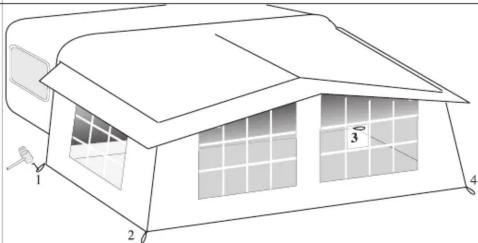 Isabella Panorama - Monteringsanvisning Erection Instructions Aufbauanleitung Opbouwstructie Instruction de Montage - 9