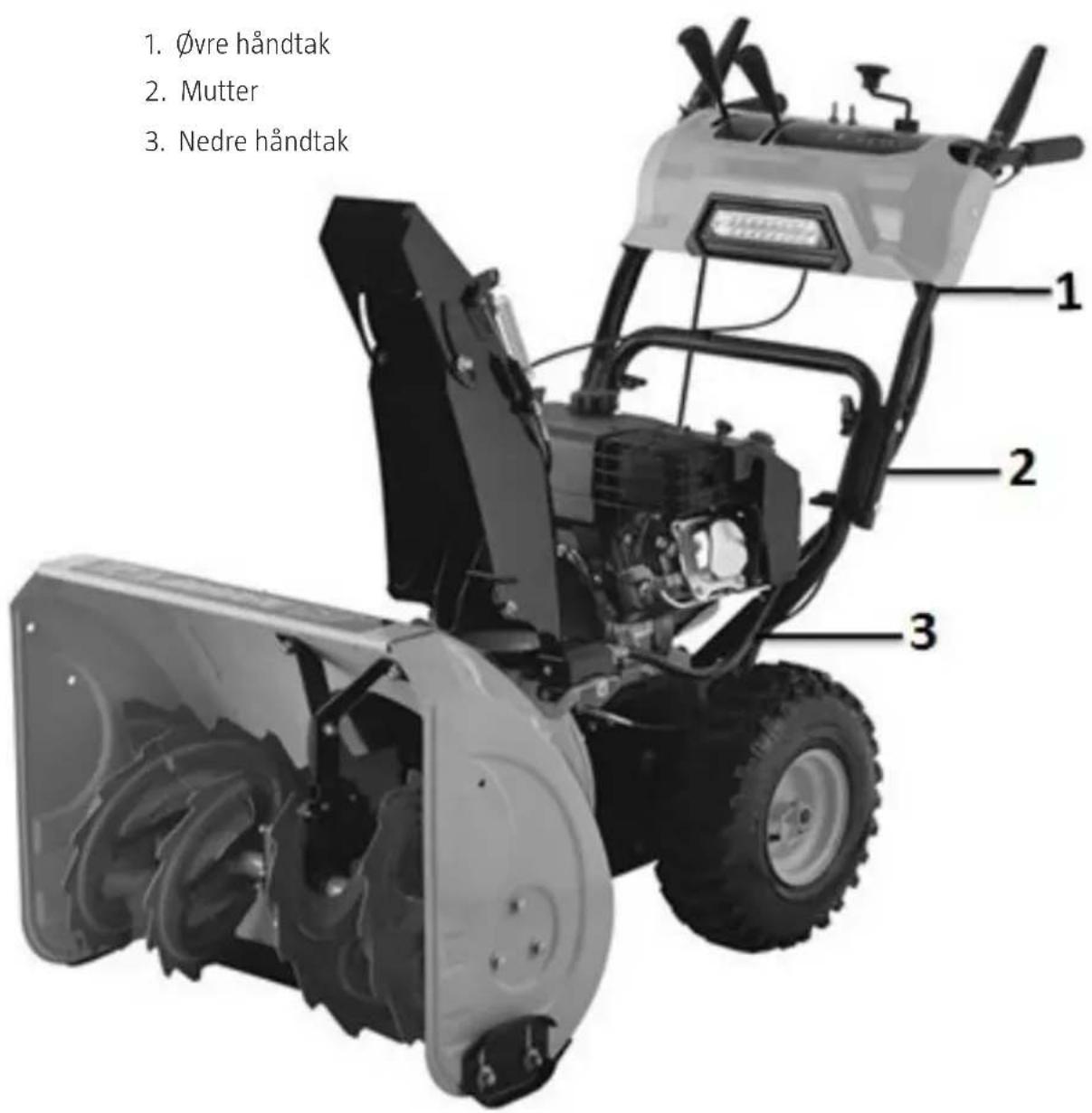 Meec Tools 721-232 - NEDRE OG ∅VRE HÅNDTAK - 1