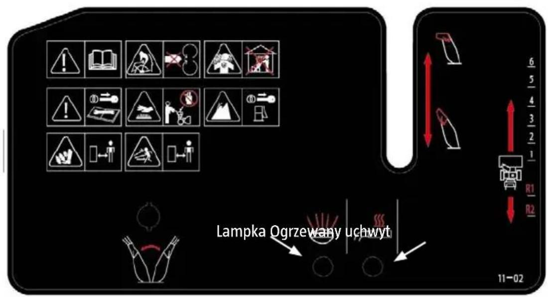 Lampka Ogrzewany uchwyt 11-02