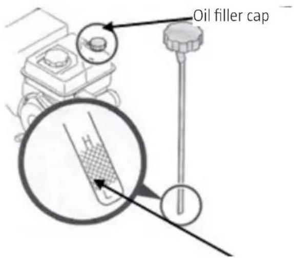 Oil filler cap H L
