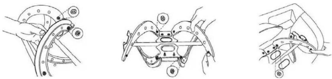 Meec Tools 721-111 - Bytte av gummiplater - 1