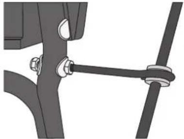 Cotech DB7655 - Chute direction crank - 2