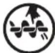 BLACK & DECKER SNC3650L252 - Warning symbols - 6