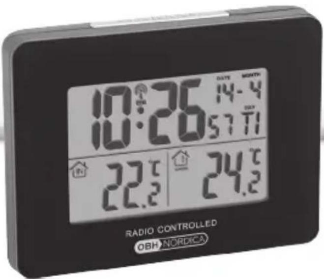 DATE MONTH 10:26 14-4 57 T1 22.2 24.2 RADIO CONTROLLED OBH NORDICA