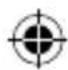 Color palette bar with grayscale gradient and a central crosshair symbol (no text or labels)