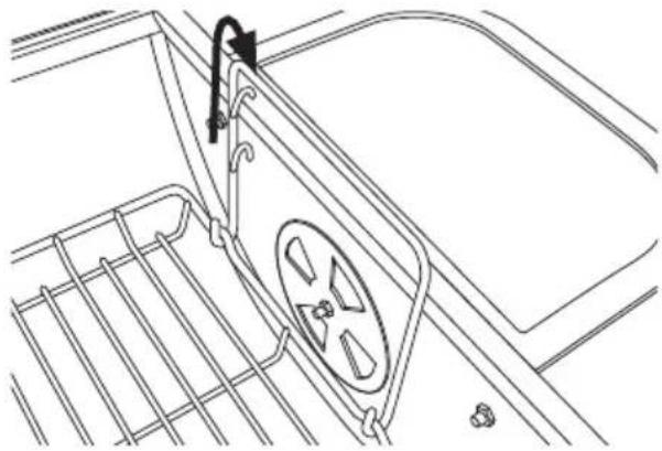 Clas Ohlson 31-1161 - Mounting the charcoal grate, side tables and grill racks - 1