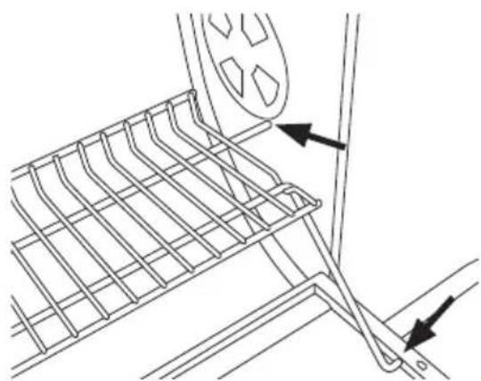 Clas Ohlson 31-1161 - Mounting the charcoal grate, side tables and grill racks - 2