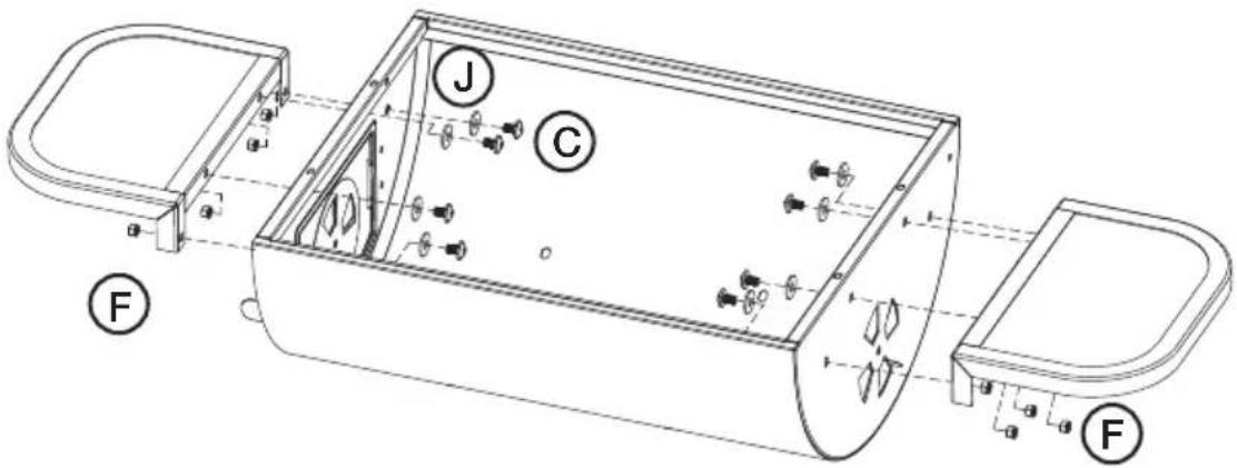 Clas Ohlson 31-1161 - Sivupöytä - 1