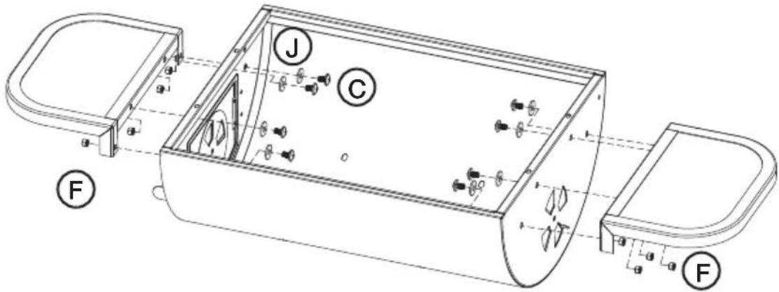 Clas Ohlson 31-1161 - Sidobord - 1