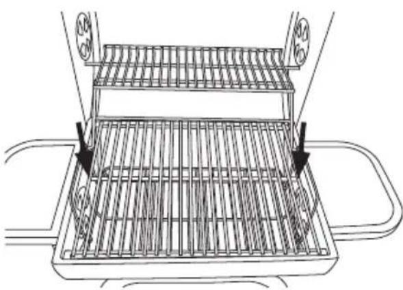 Clas Ohlson 31-1161 - Montering av kol-, avlastnings- och grillgaller - 2