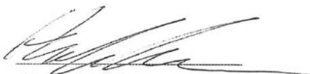 Handwritten signature or scribble on white background, possibly a signature or name