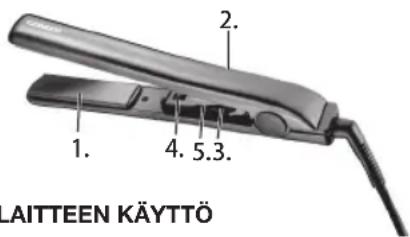 1. 2. 4. 5.3. LAITTEEN KÄYTTÖ