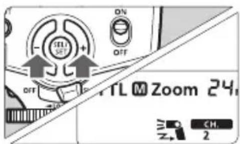 ON OFF - SELI SET + OFF TL M Zoom 24. CH. 2