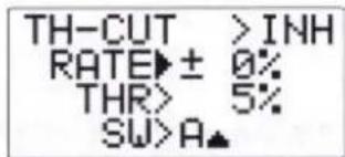 FUTABA 7C - TH-CUT - Throttle cut = Arrêt moteur - 1