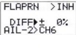 FUTABA 7C - REGLAGE DE LA FONCTION FLAPERON - 1