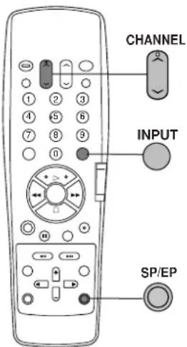 CHANNEL INPUT SP/EP
