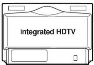 integrated HDTV
