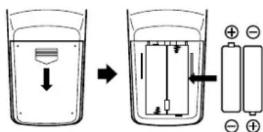 Diagram illustrating the process of battery charging with an arrow indicating the direction of charging.