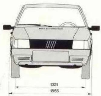FIAT Duna (1991) - Ruedas traseras: - 2