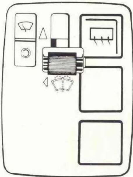 Diagram of a home control panel with labeled buttons and indicators for lighting, ventilation, and electrical components.