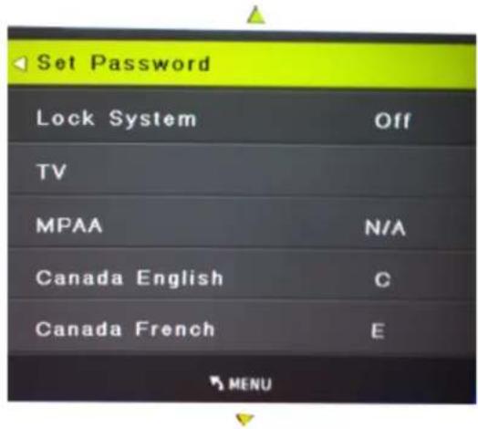 Premier TV-5407LED - CONTROL PARENTAL - 2
