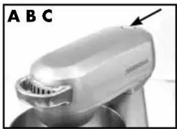 Gastroback Advanced Pro 40979 - Attaching the bowl - 1