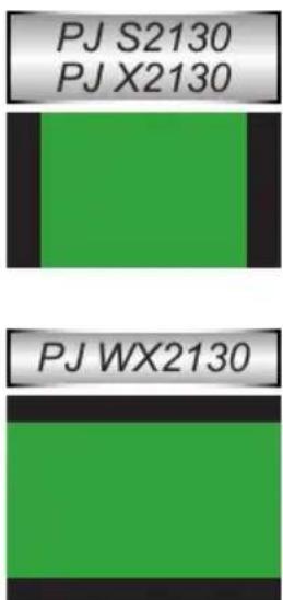 PJ S2130 PJ X2130 PJ WX2130