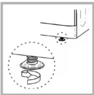 Hotpoint Ariston TVM 70 - Installere tørketrommelen plant - 2