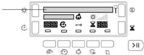 HOTPOINT TCD 874 - Programval och display - 1