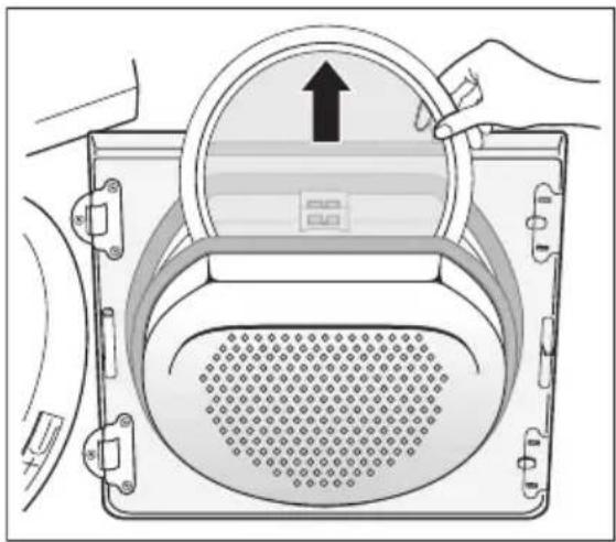 AEG-ELECTROLUX Lavatherm TN95670 - Rengør hele filterområdet - 2