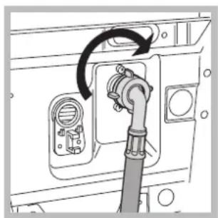 Hotpoint Ariston ECOTF 1251 (EU) - Vesi- ja sähköliitännät - 2
