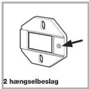 2 hængselbeslag