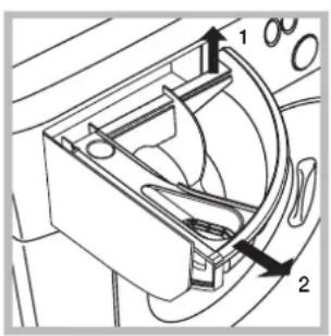 Hotpoint Ariston BMWD 742 (EU) - Rengjøre såpeskuffen - 1