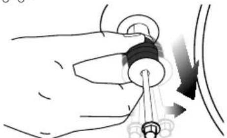 GRUNDIG GWN 48634 - Fjernelse af transportsikringerne - 4