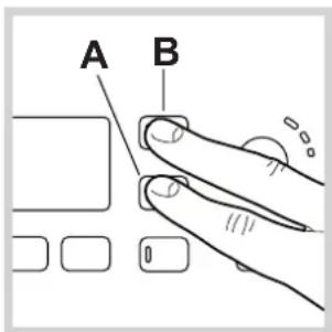 A B