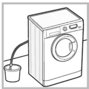 HOTPOINT WMD 742 - Manuell öppning av lucka - 1