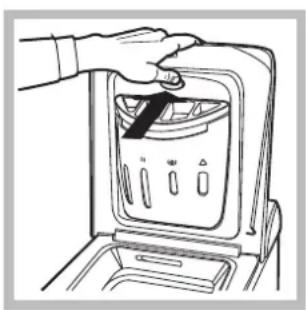 HOTPOINT ECOTF 1251 - Genmontering: - 1