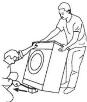 BEKO WMB 81442 LM - Fjernelse af den beskyttende indpakning - 1