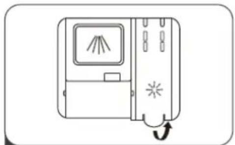 Hansa ZWM 416 WH - Add rinse aid to the dispenser and adjust setting - 1
