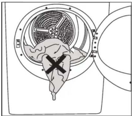 GRUNDIG GTN 37114 G - Ilægning af vasketøjet - 2