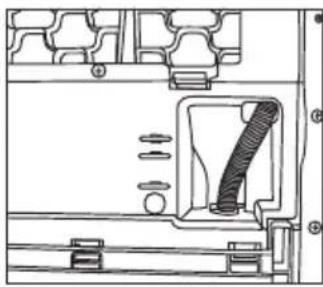 GRUNDIG GTN 37114 G - Tilslutning til afløb - 1