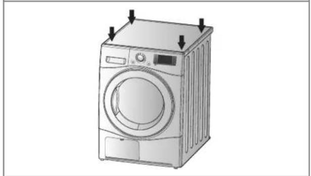 LG RC7064A5Z - Kuivausrummun asettaminen suoraan - 3