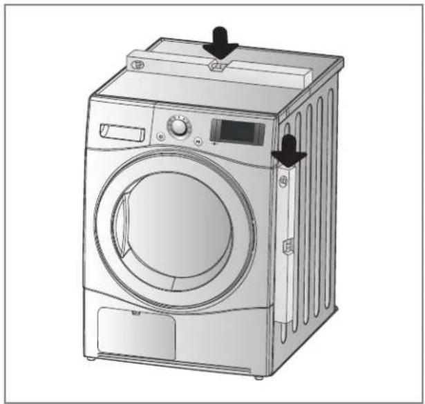 LG RC7064A5Z - Kuivausrummun asettaminen suoraan - 1